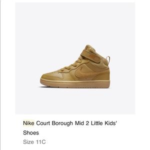 Nike Court Borough Mid 2 Little Kids' Shoes